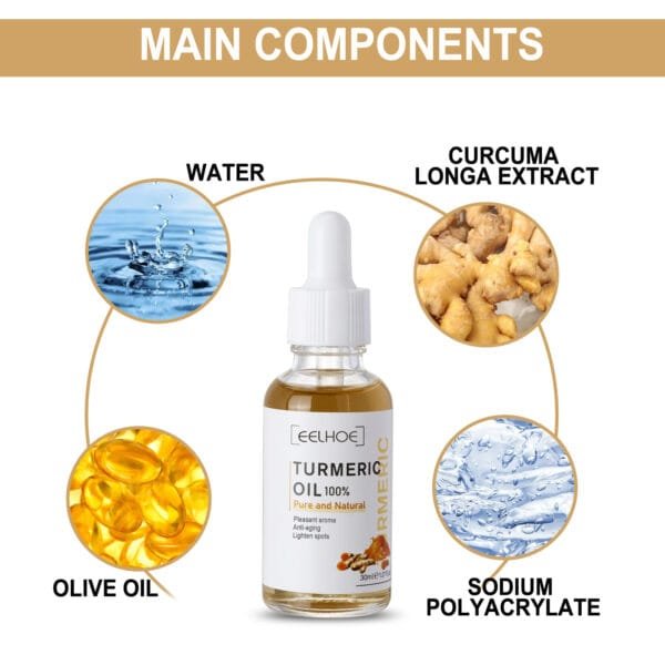 EELHOE Turmeric Dark Spot Correction Face Care Spot Moisturizing - Image 4