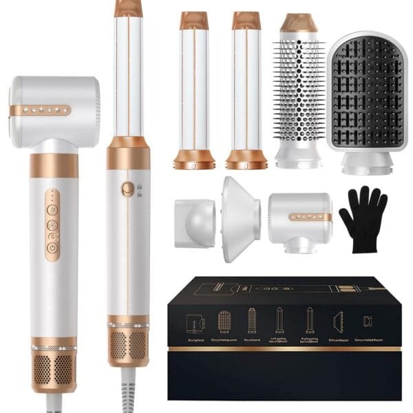 Strong High-Speed Hair Dryer Styling Brush 7-in-1