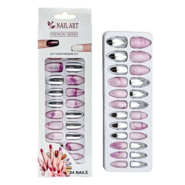 L-1 Plating Printing Nail 24 Pieces - Image 3