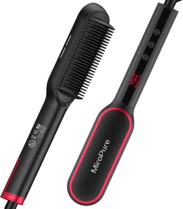 MiroPure Ionic Hair Straightener Brush