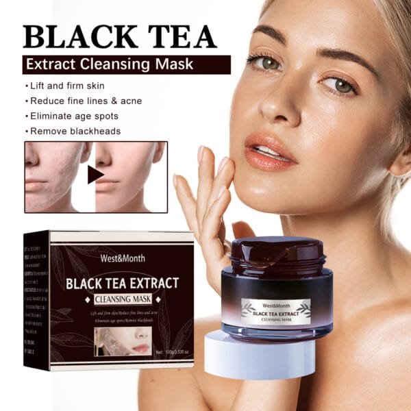 West&Month Black Tea Mask