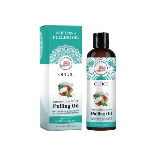 Coconut Oil Mouthwash,Eliminates odor, stains, and freshens breath for effective oral care. - Image 3